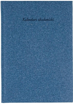 Kalendarz akademicki A5 2020/2021 Natura granat