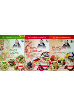Kuchnia siostry Anastazji 3 tomy