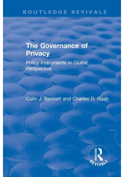 The Governance of Privacy