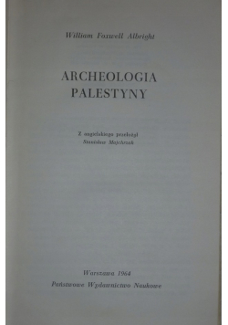 Archeologia Palestyny