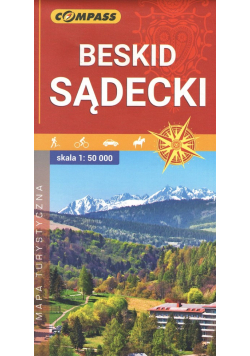 Beskid Sądecki mapa turystyczna 1:50 000