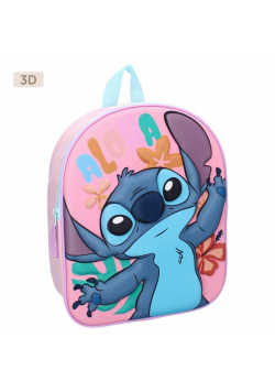 Plecak przedszkolny 3D Stitch Aloha