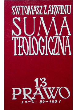 Suma teologiczna 13 Prawo