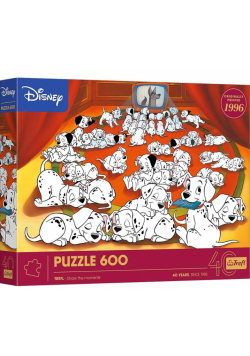 Puzzle 600 101 Dalmatyńczyków Disney