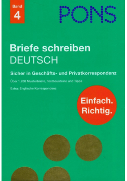 PONS Briefe schreiben Deutsch