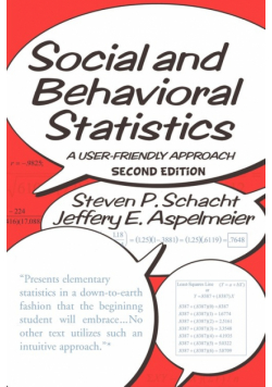 Social and Behavioral Statistics