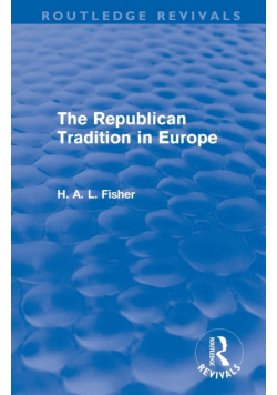 The Republican Tradition in Europe