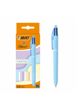 Długopis BIC 4 Colours Pastel AST blister 1 szt.mix