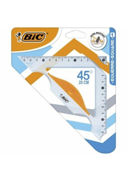 Ekierka BIC Square 45/20cm blister