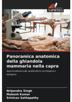 Panoramica anatomica della ghiandola mammaria nella capra