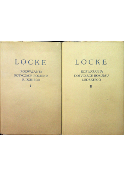 Rozważania dotyczące rozumu ludzkiego 2 tomu