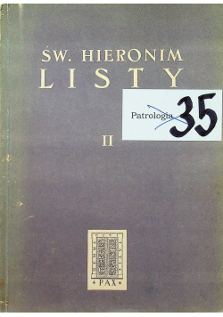 Św Hieronim Listy II