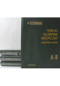 Wielki słownik medyczny stedman komplet