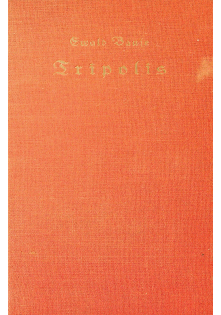 Tripolis don Ewald Banse 1912 r