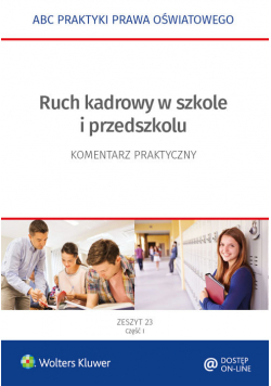 Ruch kadrowy w szkole i przedszkolu Zeszyt 23 Część 1-2