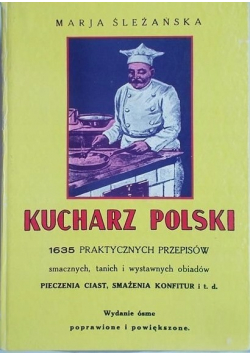 Kucharz Polski reprint z 1932 roku