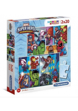 Puzzle 2x20 Super Kolor Superhero