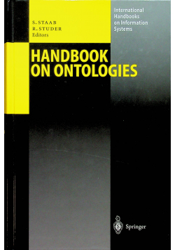 Handbook on ontologies