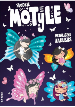 Kolorowanka z naklejkami - Słodkie motyle