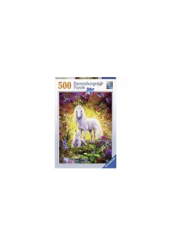Puzzle 500 Jednorożec i źrebię