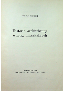 Historia architektury