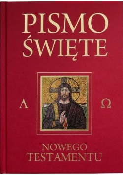 Pismo Święte Nowego Testamentu bordowe