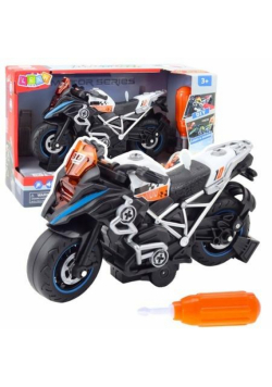 Motor wyścigowy do skręcania czarny