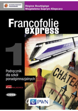 Francofolie express 1 Podręcznik + 2CD