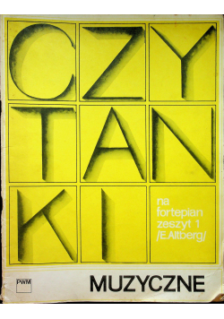 Czytanki na fortepian zeszyt 1