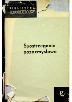 Spostrzeganie pozazmysłowe