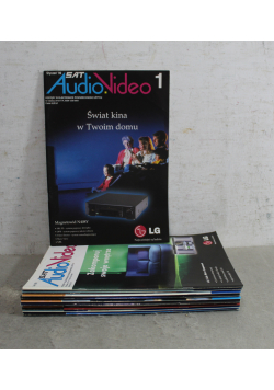 Miesięcznik Audio Video Rocznik 1999