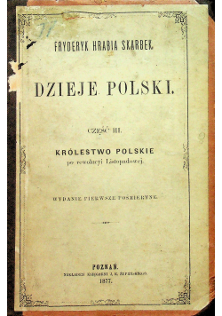 Dzieje Polski część III 1877 r.