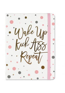 Notatnik midi Wake Up Kick Ass Repeat