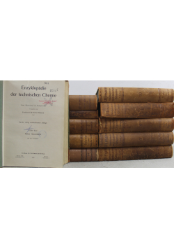 Ullmanns Encyklopadie der technischen Chemie 11 tomów 1929 r.