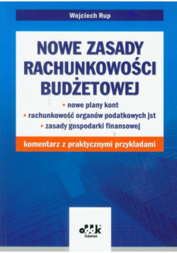 Nowe zasady rachunkowości budżetowej