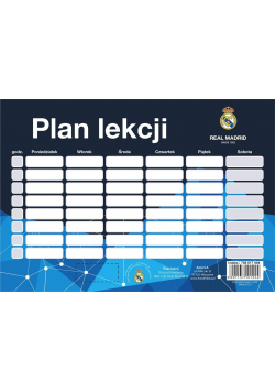 Plan lekcji RM-108 Real Madrid 3 ASTRA