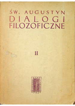 Dialogi filozoficzne tom II