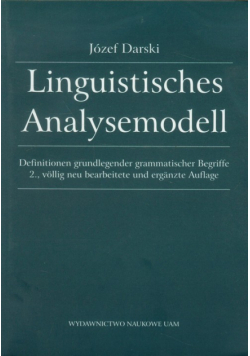 Darski Józef - Linguistisches Analysemodell