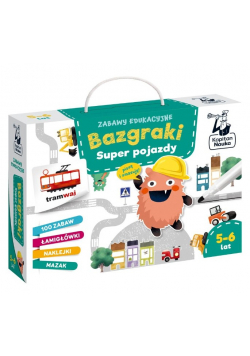 Zabawy edukacyjne Bazgraki Super pojazdy