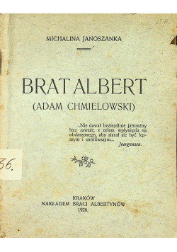 Brat Albert 1926 r.