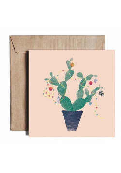 Karnet kw Christmas Cactus Tree ES10