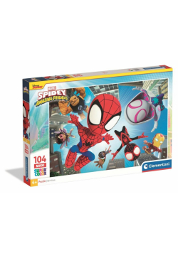 Puzzle 104 Maxi Super kolor Spidey Amazing Friends 23777