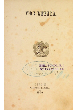 Noc letnia 1850 r.