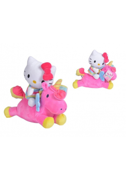 Hello Kitty Maskotka pluszowa na jednorożcu