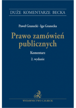 Prawo zamówień publicznych. Komentarz