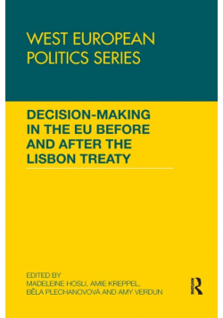 Decision making in the EU before and after the Lisbon Treaty