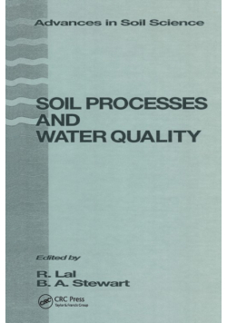 Soil Processes and Water Quality