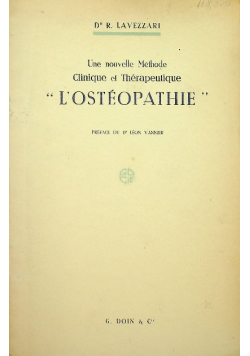 Une nouvelle Methode Clinique et Therapeutique 1949 r.