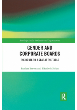 Gender and Corporate Boards