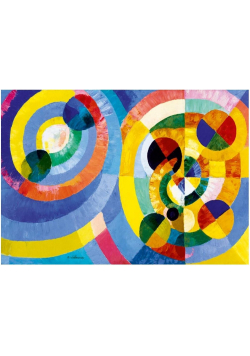 Puzzle 1000 Kuliste formy, Robert Delaunay, 1930